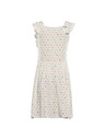 ALPINE PRO Detské letné šaty ALPINE PRO EDANO krémová varianta pc