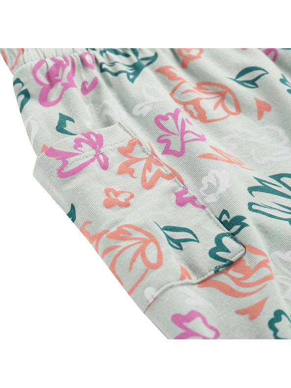 ALPINE PRO Detská letná sukňa ALPINE PRO REWO bledotyrkysová varianta pe