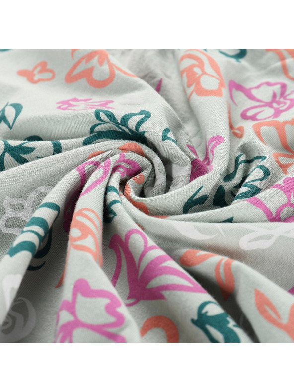 ALPINE PRO Detská letná sukňa ALPINE PRO REWO bledotyrkysová varianta pe