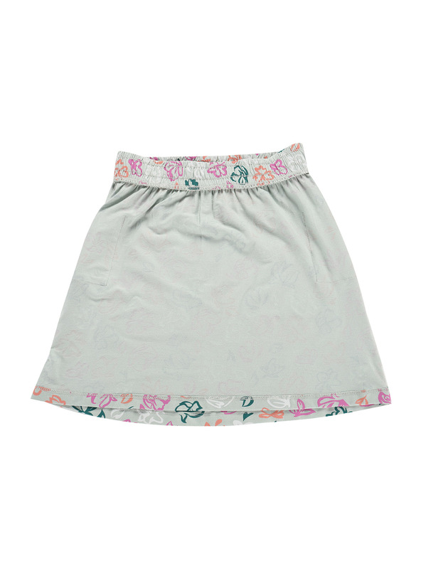 ALPINE PRO Detská letná sukňa ALPINE PRO REWO bledotyrkysová varianta pe