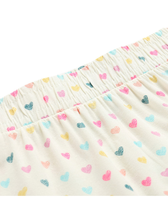 ALPINE PRO Detská letná sukňa ALPINE PRO REWO krémová varianta pc