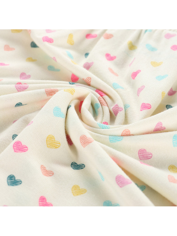 ALPINE PRO Detská letná sukňa ALPINE PRO REWO krémová varianta pc