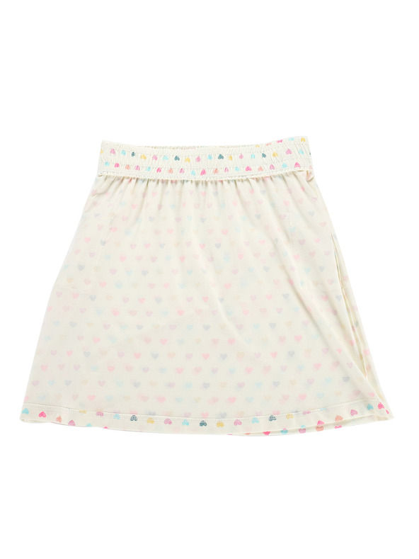 ALPINE PRO Detská letná sukňa ALPINE PRO REWO krémová varianta pc