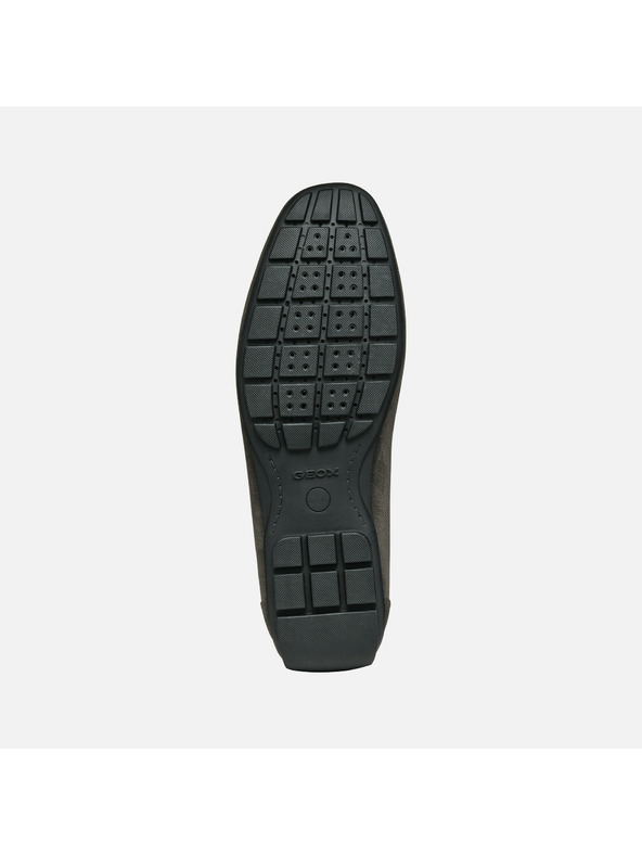 Geox Sivé pánske mokasíny Geox Moner W 2FIT