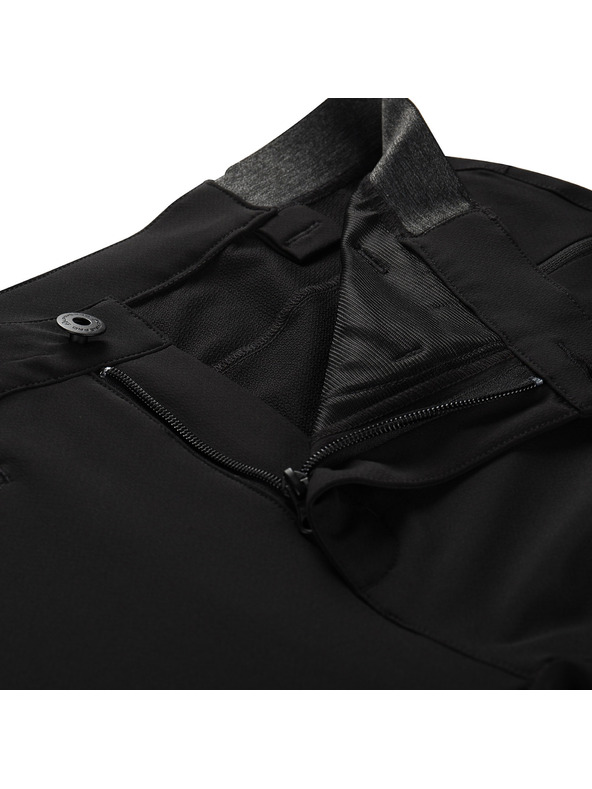 ALPINE PRO Pánske rýchloschnúce nohavice s cool dry ALPINE PRO RAMEL black