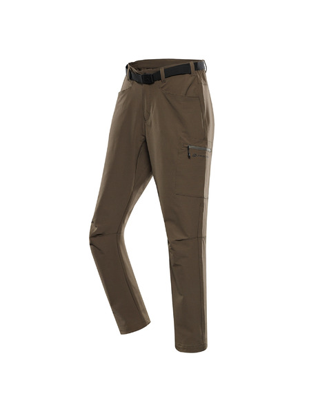 ALPINE PRO Pánske softshellové nohavice s cool dry ALPINE PRO CORB stone gray