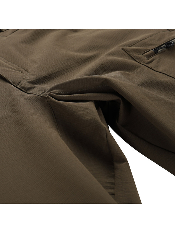 ALPINE PRO Pánske softshellové nohavice s cool dry ALPINE PRO CORB stone gray