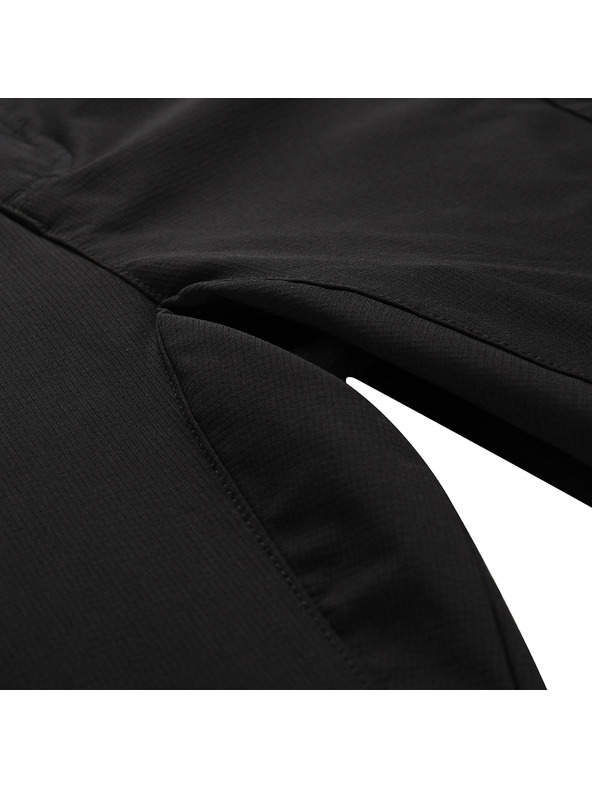 ALPINE PRO Pánske softshellové nohavice s cool dry ALPINE PRO CORB black
