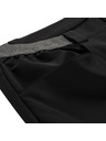 ALPINE PRO Pánske softshellové capri nohavice ALPINE PRO WEDER 2 black