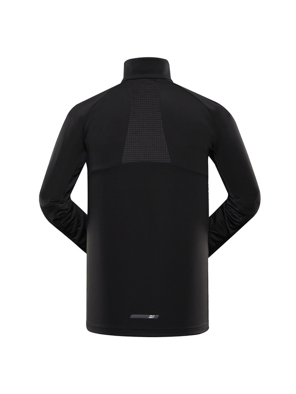 ALPINE PRO Pánska rýchloschnúca mikina ALPINE PRO GOLL 2 black