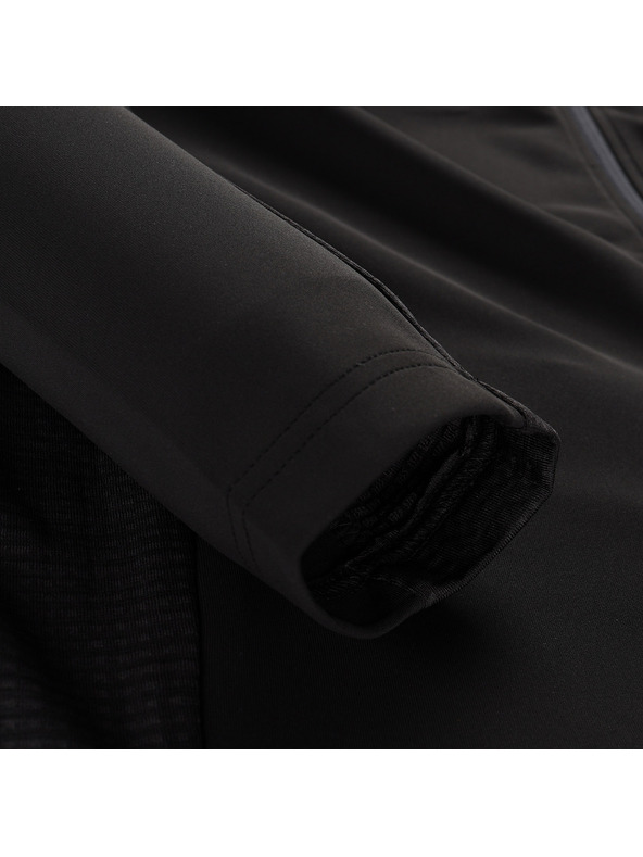 ALPINE PRO Pánska rýchloschnúca mikina ALPINE PRO GOLL 2 black