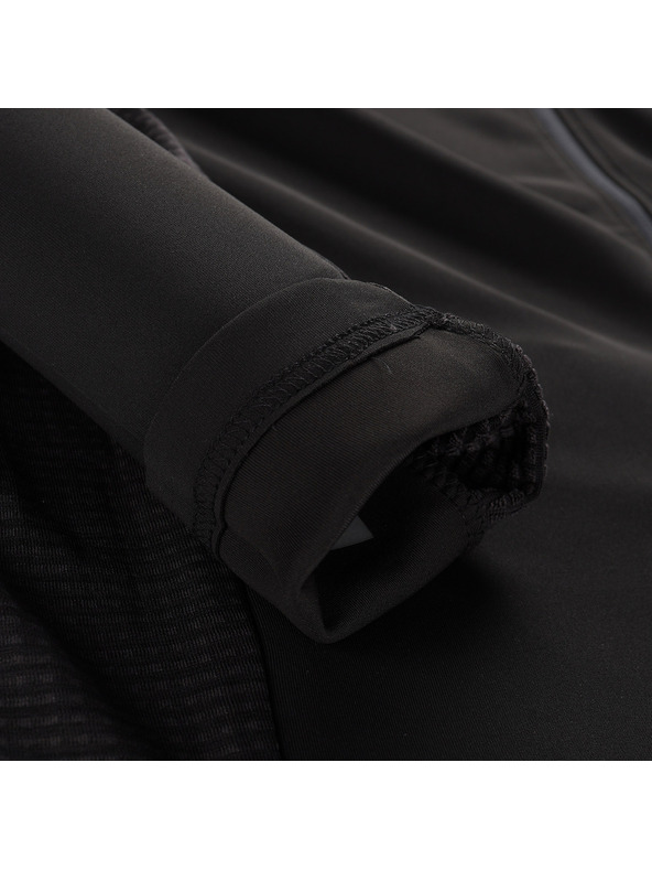 ALPINE PRO Pánska rýchloschnúca mikina ALPINE PRO GOLL 2 black