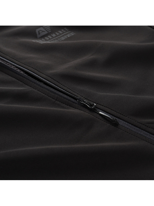 ALPINE PRO Pánska rýchloschnúca mikina ALPINE PRO GOLL 2 black