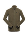 ALPINE PRO Pánska fleecová mikina ALPINE PRO SIUS 2 stone gray