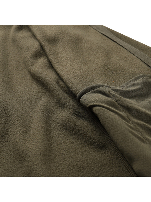 ALPINE PRO Pánska fleecová mikina ALPINE PRO SIUS 2 stone gray