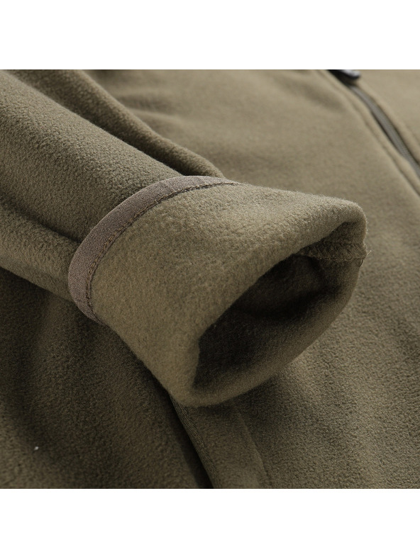 ALPINE PRO Pánska fleecová mikina ALPINE PRO SIUS 2 stone gray