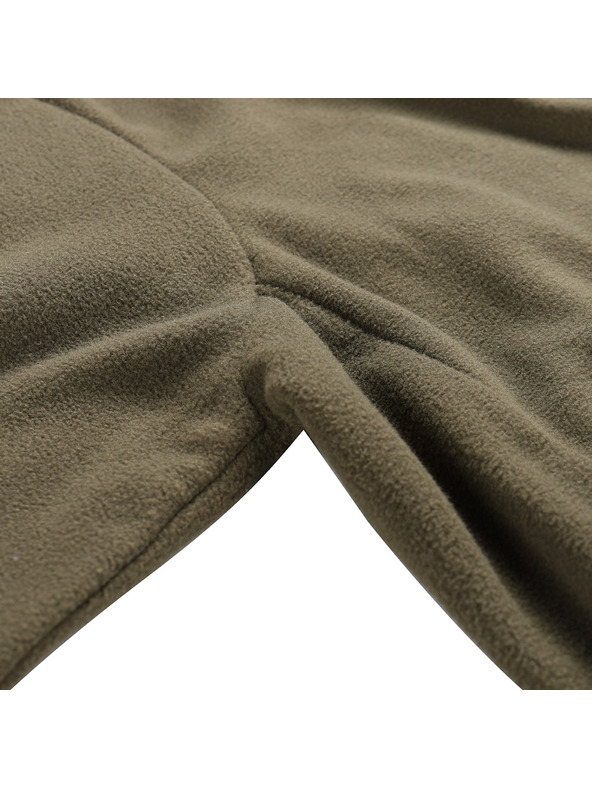 ALPINE PRO Pánska fleecová mikina ALPINE PRO SIUS 2 stone gray