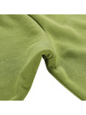 ALPINE PRO Pánska bavlnená mikina s kapucou ALPINE PRO LOKK turtle green