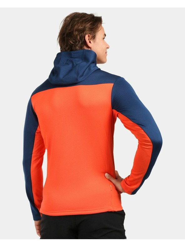 Kilpi Pánska fleecová mikina Kilpi SEVELEN-M Oranžová