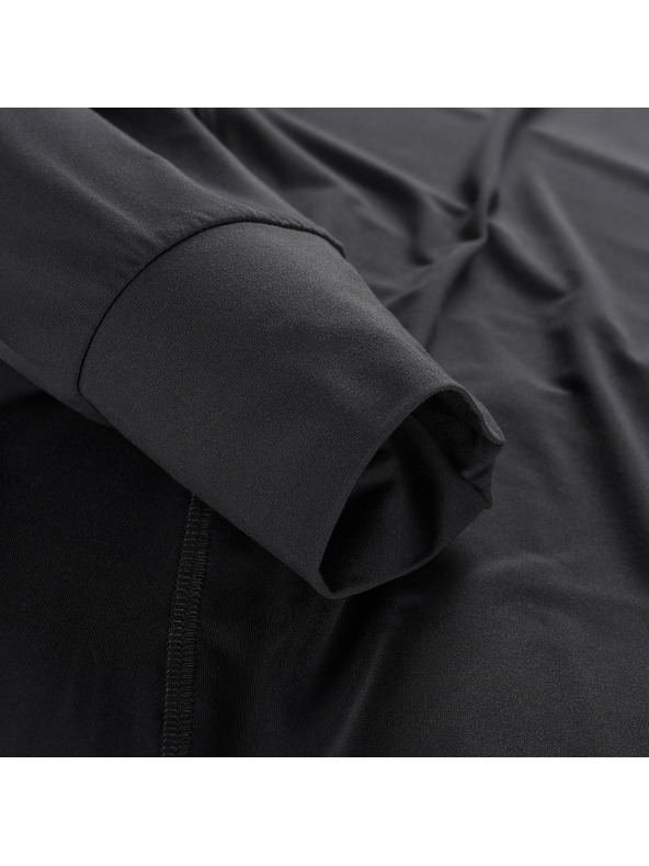 ALPINE PRO Pánska funkčná mikina s reflexnými prvkami ALPINE PRO IZAR dk.true gray