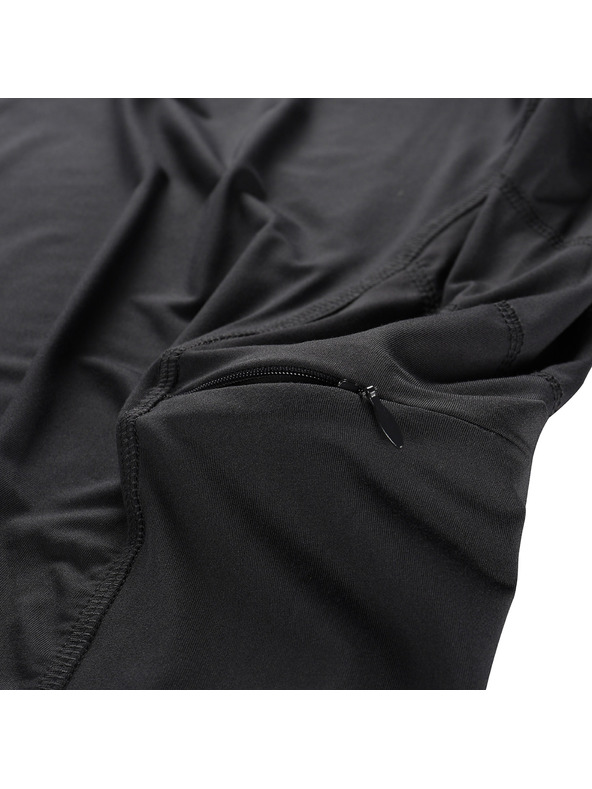 ALPINE PRO Pánska funkčná mikina s reflexnými prvkami ALPINE PRO IZAR dk.true gray