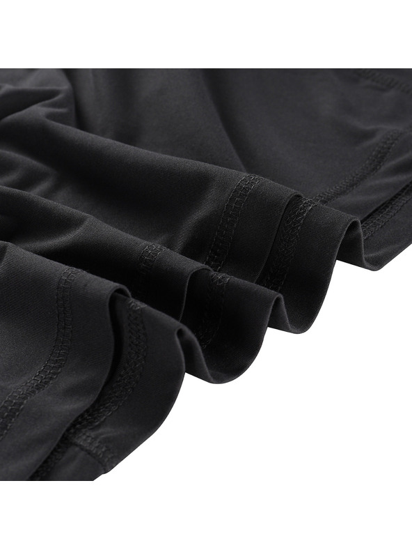 ALPINE PRO Pánska funkčná mikina s reflexnými prvkami ALPINE PRO IZAR dk.true gray