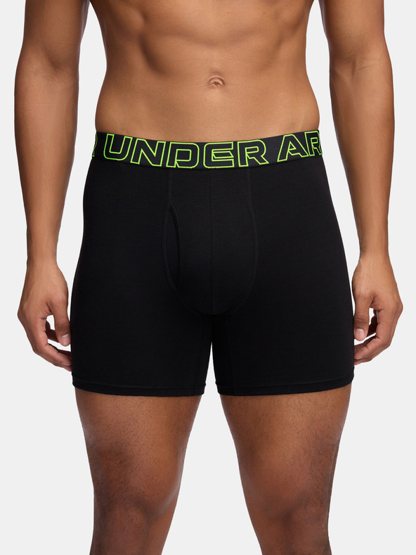 Under Armour Pánske boxerky Under Armour M UA Perf Cotton 6in (3ks)