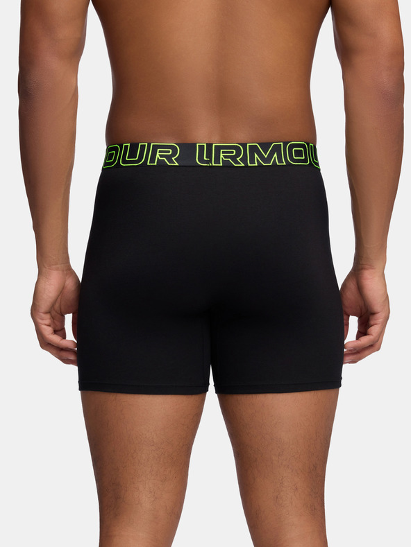 Under Armour Pánske boxerky Under Armour M UA Perf Cotton 6in (3ks)