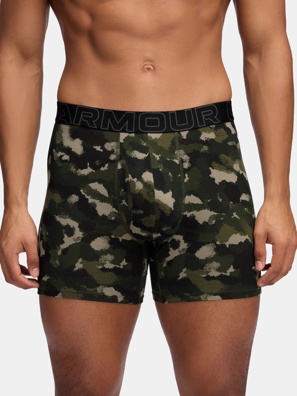Under Armour Pánske boxerky Under Armour M UA Perf Cotton Nov 6in (3ks)