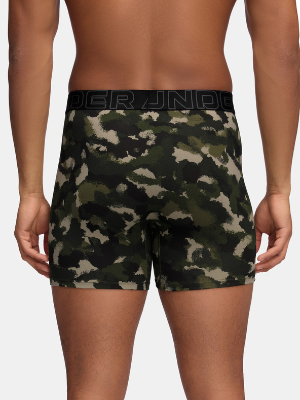 Under Armour Pánske boxerky Under Armour M UA Perf Cotton Nov 6in (3ks)