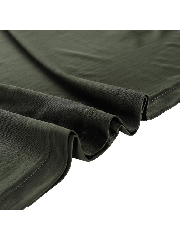 ALPINE PRO Pánske rýchloschnúce tričko s cool dry ALPINE PRO BASIK rifle green