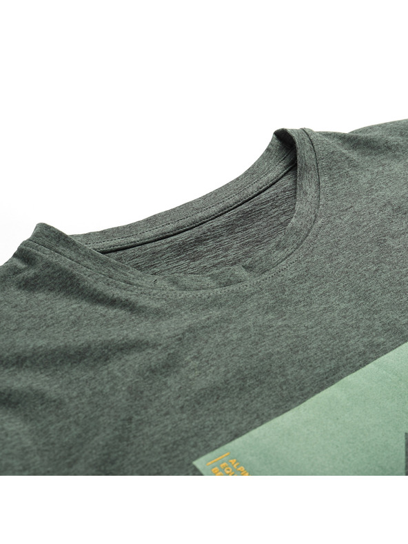 ALPINE PRO Pánske melírované tričko z recyklovaného materiálu ALPINE PRO GORAF 2 laurel wreath varianta pa