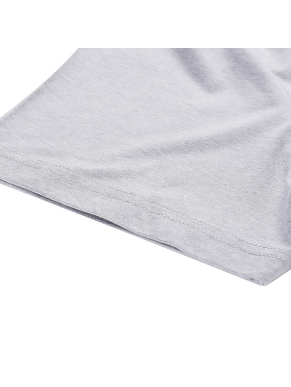 ALPINE PRO Pánske melírované tričko z recyklovaného materiálu ALPINE PRO GORAF 2 high rise varianta pa