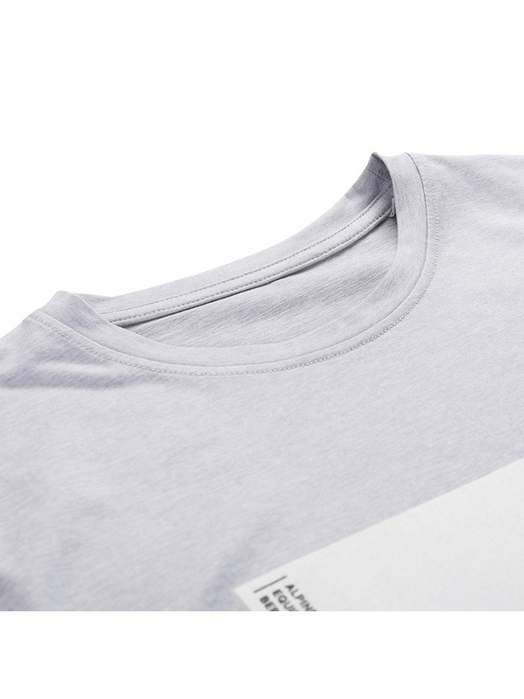 ALPINE PRO Pánske melírované tričko z recyklovaného materiálu ALPINE PRO GORAF 2 high rise varianta pa