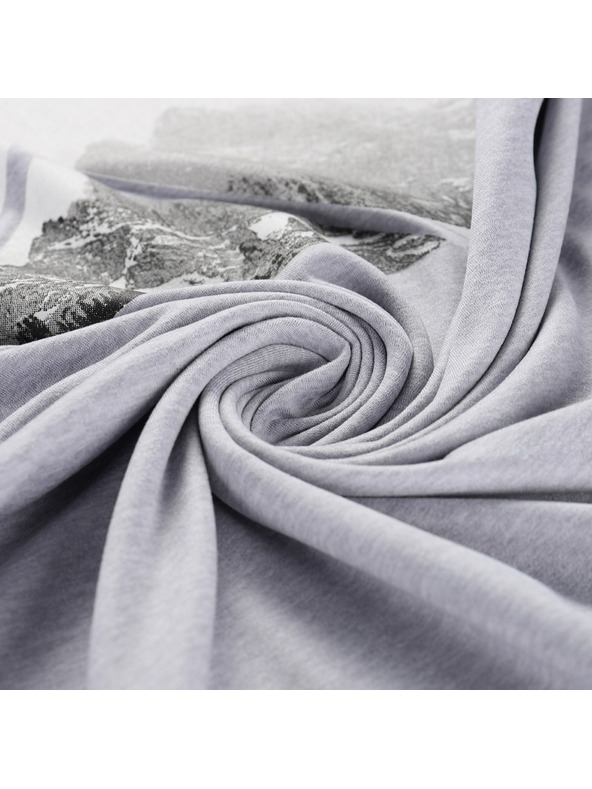 ALPINE PRO Pánske melírované tričko z recyklovaného materiálu ALPINE PRO GORAF 2 high rise varianta pa