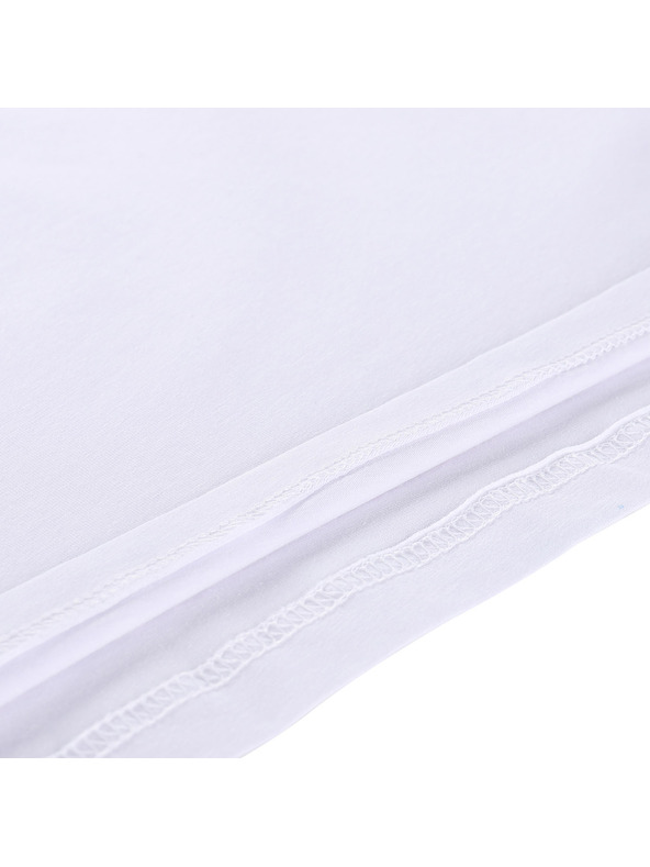 ALPINE PRO Pánske bavlnené tričko ALPINE PRO SUMEK white varianta pa