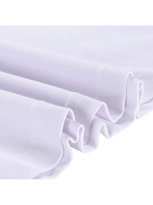 ALPINE PRO Pánske bavlnené tričko ALPINE PRO SUMEK white varianta pa