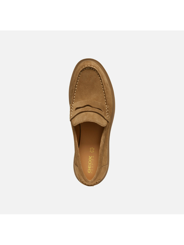 Geox Sivé dámske mokasíny Geox Spherica EC1