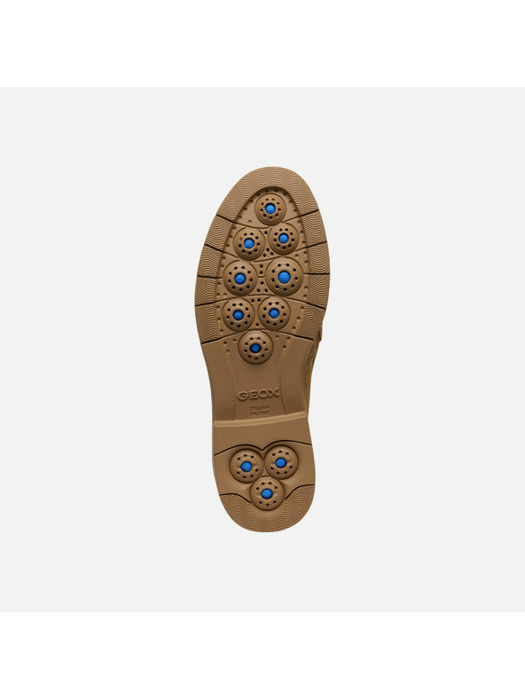 Geox Sivé dámske mokasíny Geox Spherica EC1