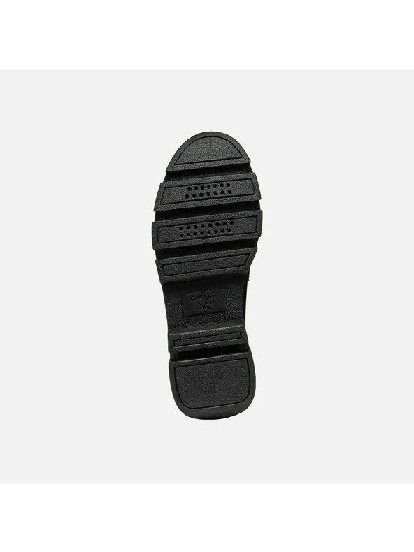 Geox Čierne dámske mokasíny Geox Vilde