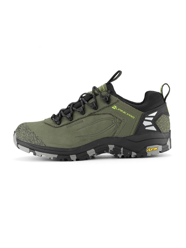 ALPINE PRO Outdoorová obuv s ptx membránou ALPINE PRO SPIDERE rifle green