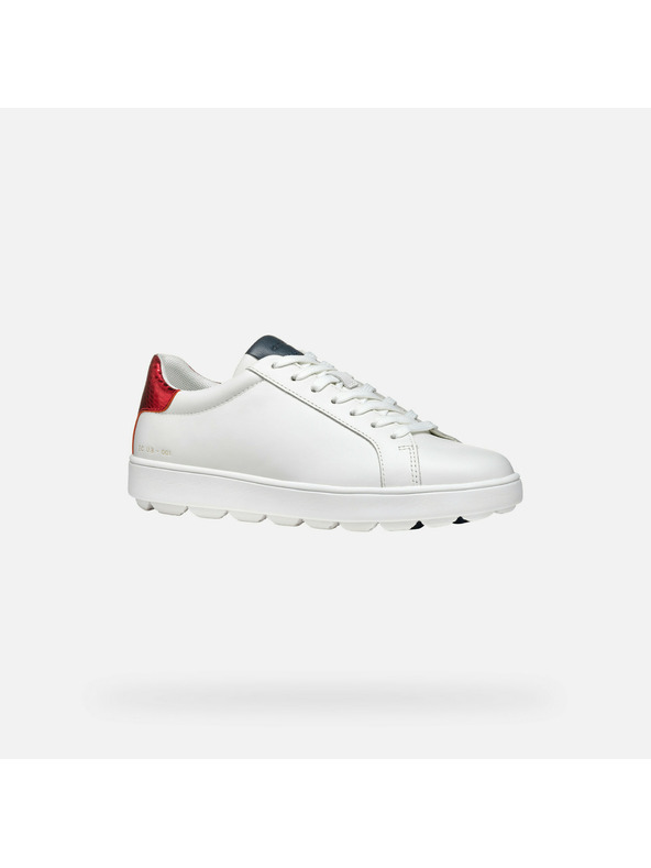 Geox Biele dámske tenisky Geox Spherica ECUB-1