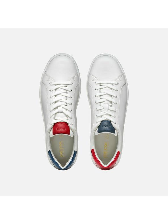 Geox Biele dámske tenisky Geox Spherica ECUB-1