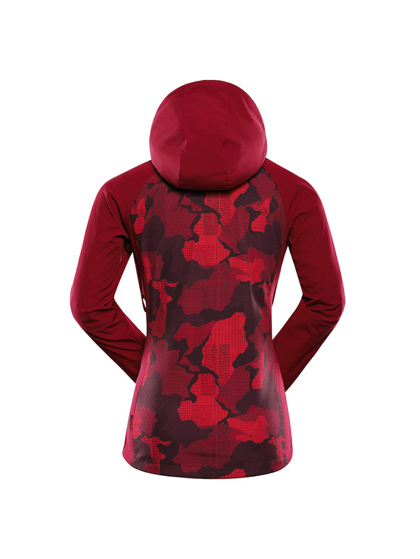 ALPINE PRO Dámska softshellová bunda s úpravou dwr ALPINE PRO HOORA anemone varianta pa