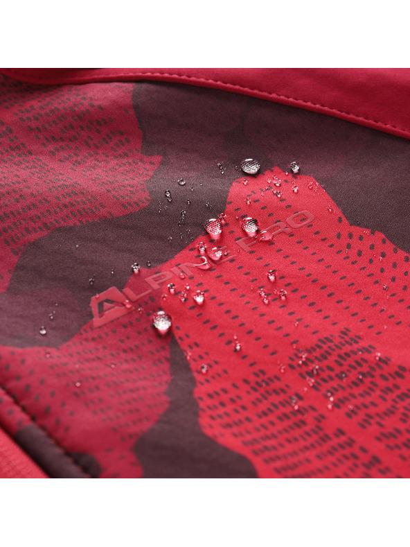 ALPINE PRO Dámska softshellová bunda s úpravou dwr ALPINE PRO HOORA anemone varianta pa