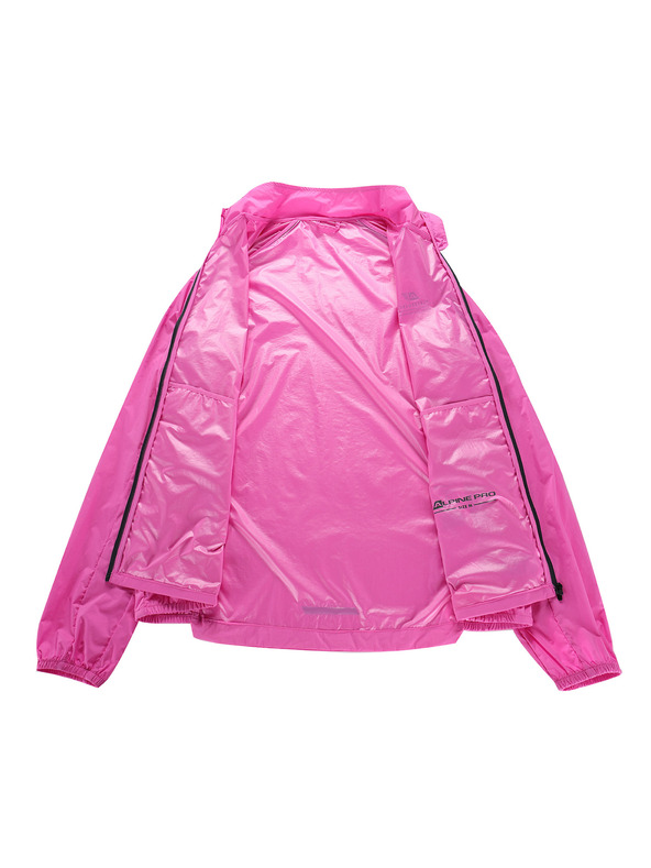 ALPINE PRO Dámska ultľahká bunda s úpravou dwr ALPINE PRO SPINA 2 neon pink