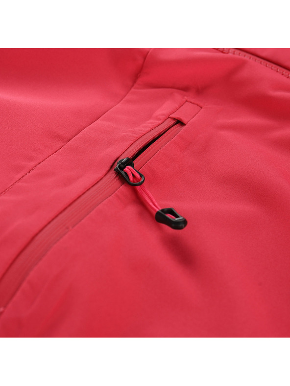 ALPINE PRO Dámska nepremokavá bunda s ptx membránou ALPINE PRO ZARRA raspberry