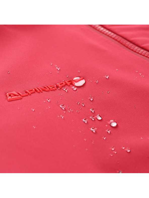 ALPINE PRO Dámska nepremokavá bunda s ptx membránou ALPINE PRO ZARRA raspberry