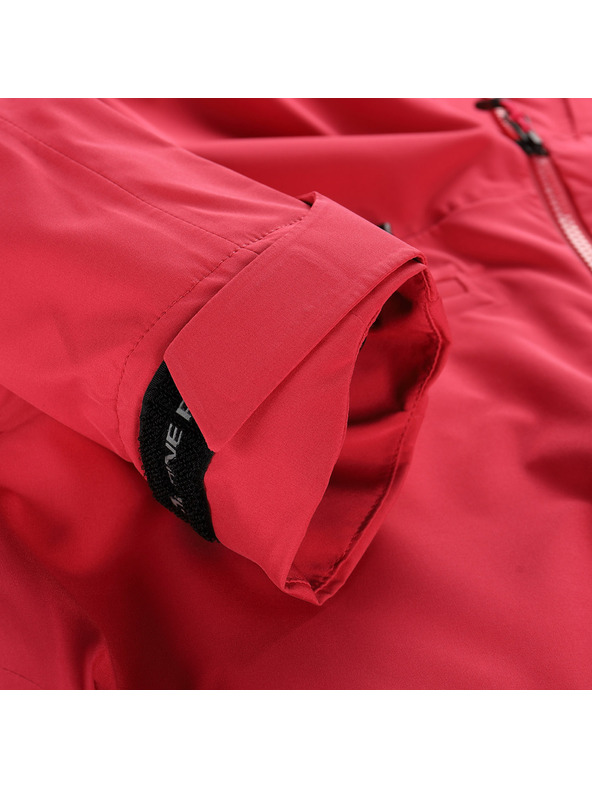 ALPINE PRO Dámska nepremokavá bunda s ptx membránou ALPINE PRO ZARRA raspberry