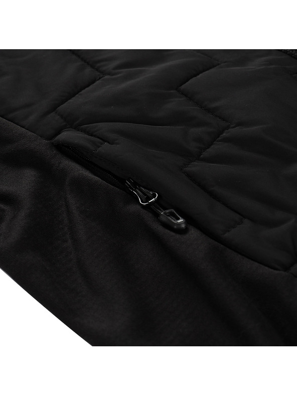 ALPINE PRO Dámska hrejivá vesta s merino výplňou ALPINE PRO NERCA black